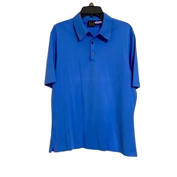 JOS. A. BANK Signature Collection Light Blue Size Large Collared Men Shirt EUC - Picture 1 of 5